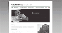 Desktop Screenshot of grunberger.se